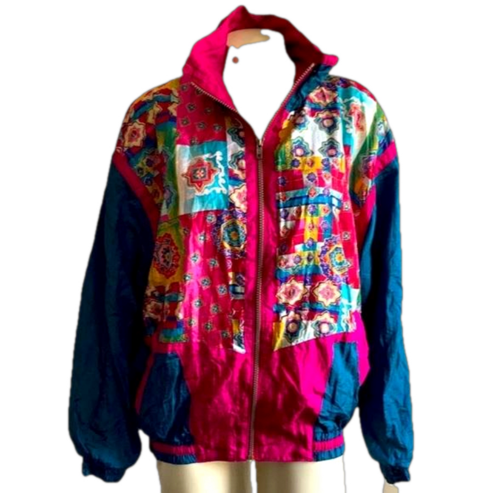 Nwt MISTY VALLEY VTG  90s sport light jacket MED